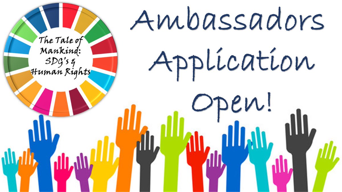 taleofhumankind's tweet photo. ⚡️We are glad to open applications for Cohort-1 of Ambassadors for #TaleOfMankind⚡️
Become a part of our journey to empower every children become #changemaker by #GlobalGoals & #HumanRights Education.
Visit 👉https://t.co/KIERk7oTiu to fill application.
🗓️LAST DATE: June 15, 2020 https://t.co/KPx14IuMlo