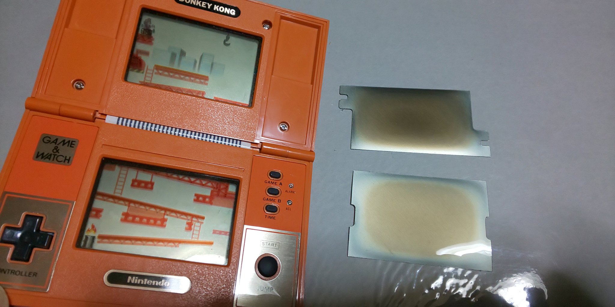ゲームウォッチ ファイアアタック ※超美品 液漏れありません