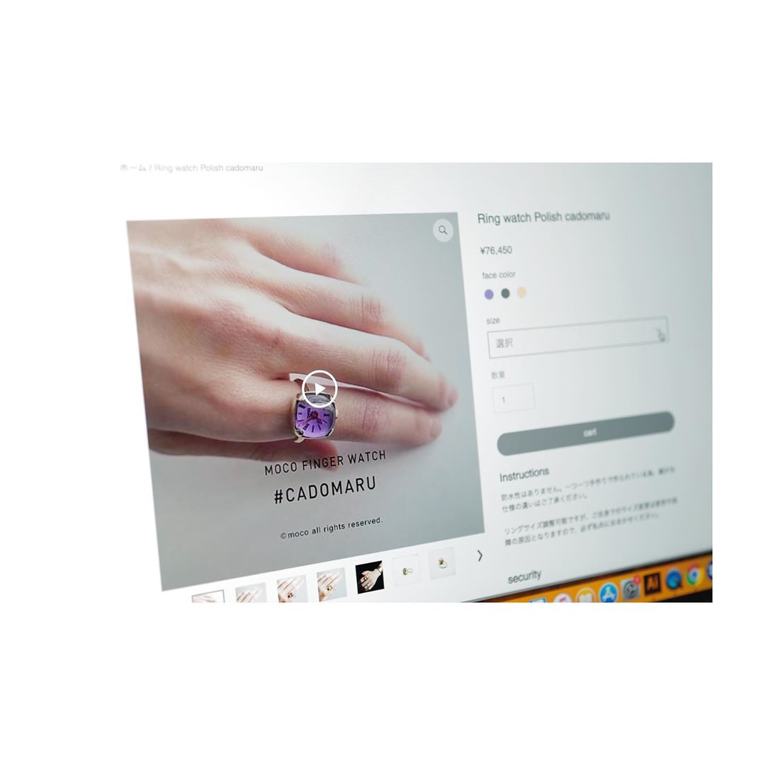 moco_watch's tweet photo. 動画をアップしました。
それぞれの商品詳細ページにてご覧頂けます。
試着した様子などもわかりやすくなりました。
#指時計 #fingerwatch #ringwatch https://t.co/bcwG5DwMN0