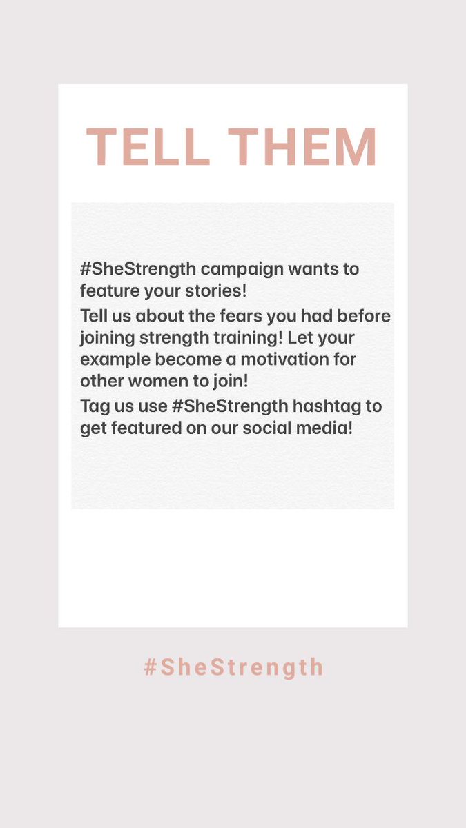 SYNERGIwlc's tweet image. BECOME #SheStrength AMBASSADOR! 
Share your story and we will feature it across our social media channels to inspire other women! Send us a DM or comment down below for us to contact you back!