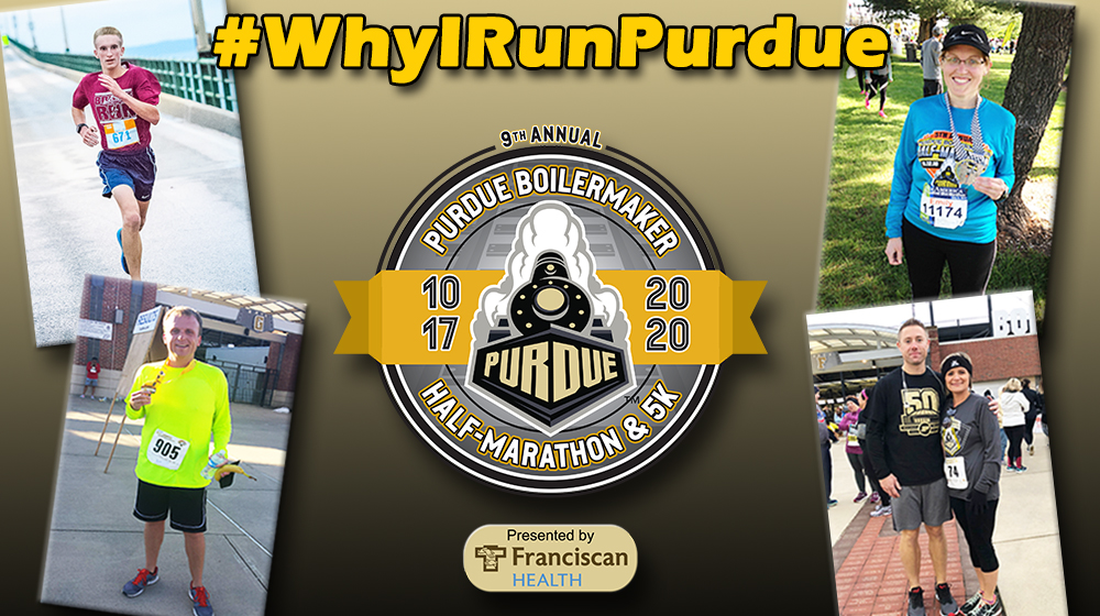 Tell us why you're doing the <a href="/PurdueHalf/">Purdue Half-Marathon</a> and 5K and you could be our next #WhyIRunPurdue winner! You'll also win a gift card to <a href="/puccinis_pizza/">Puccini's Pizza Pasta</a>! E-mail your story to Jason@TuxBro.com