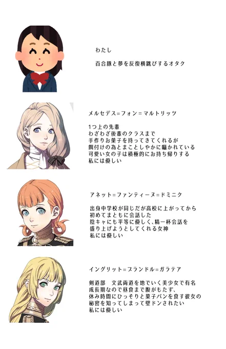 何でも許せる人向け風花雪月版百合夢 