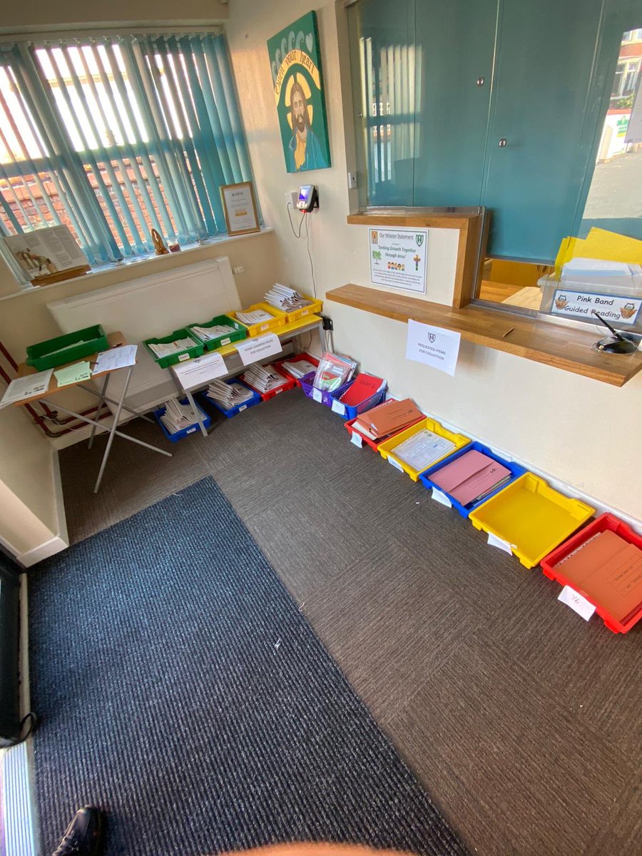 sjvblackpool's tweet image. Everything ready for Monday #Lockdownwork #prepared