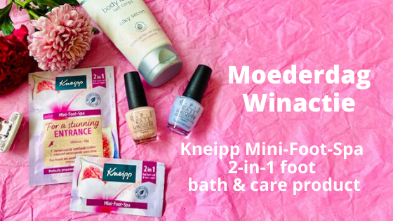 *** Moederdag Winactie ***
Verwen je voeten deze zomer met Kneipp Mini-Foot-Spa 2-in-1 foot bath &amp; care. Voor al die moeders die de afgelopen tijd zo hard gewerkt hebben of hun (klein)kinderen niet hebben kunnen zien, geef ik 5x… mamasliefste.nl/beauty/kneipp-…