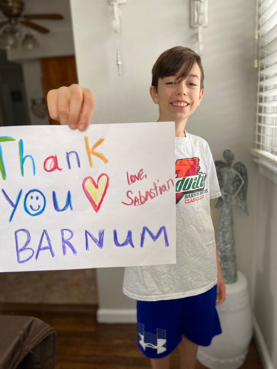 efc3cvs's tweet photo. @BarnumWoods Sabastian is definitely #missingBW ! He’s rocking his school colors for  @BarnumSpirit and looking forward to seeing everyone soon!! https://t.co/LA6SkvgUXe
