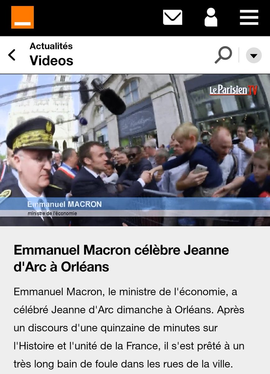 Les origines même de la construction du personnage Macron, s'annonçaient comme gigantesque un appel du pied au FN.Le 8 mai 2016, à Orléans, Macron rend hommage à Jeanne d'Arc après LePen, dans un discours rempli d'allusions personnelles. 67/ https://www.lemonde.fr/politique/article/2016/05/08/a-orleans-emmanuel-macron-a-rendu-hommage-a-jeanne-d-arc-qui-a-su-rassembler-la-france_4915603_823448.html