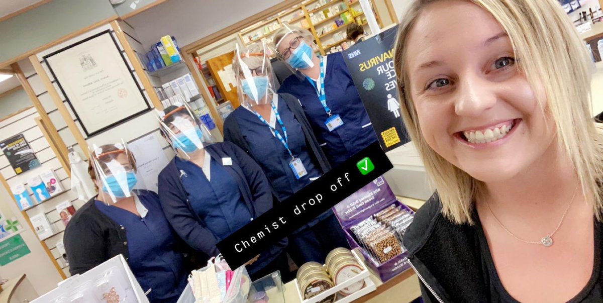 wps_staffs's tweet photo. Miss Turner delivering the visors earlier today, she has been very busy making another 16 today. We are very pleased to say that one of our parents, Mr McDonnell has very kindly donated a roll of PVC which will arrive on Tuesday to allow production to continue. 1/2 https://t.co/c8gFwovaSW