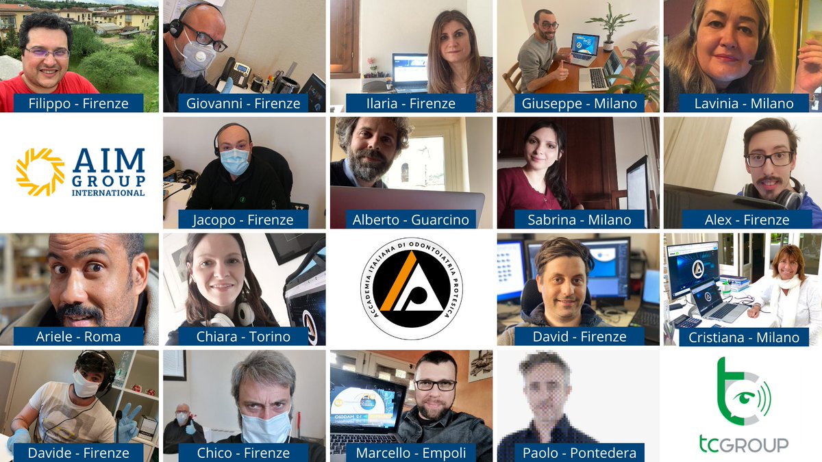 Day 2 at AIOP On Air is rolling great and both our operational and technical Teams are keeping control from all over Italy! Thanks #AIMazing Team and <a href="/TecnoConference/">TecnoConference</a> friends.. but above all, thanks to <a href="/AiopItalia/">AIOP</a> for taking up this virtual experience!