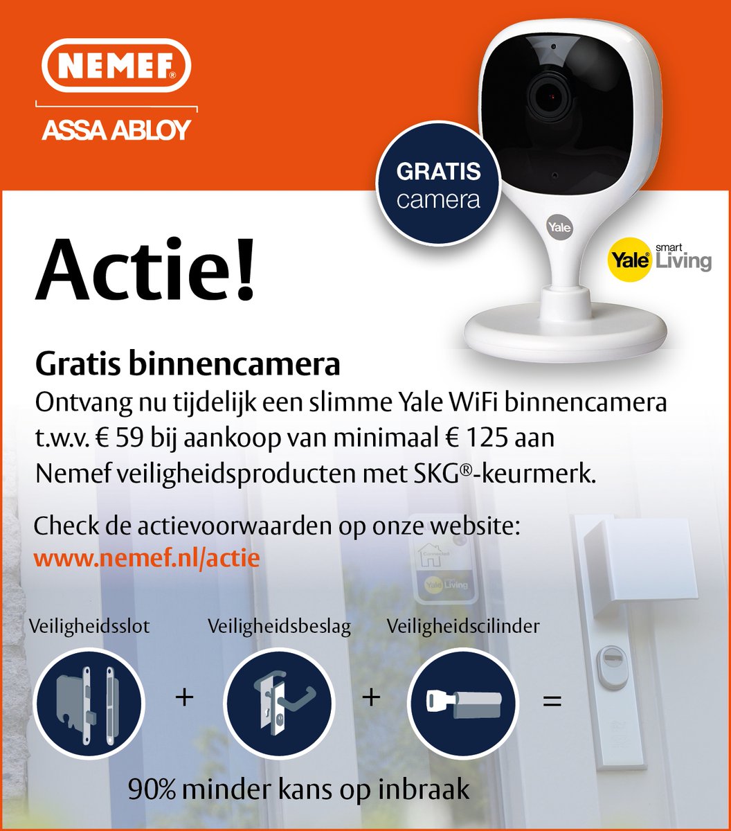 huijskesboevink's tweet photo. Van 1 mei t/m 30 juni zijn het weer de Nationale Inbraakpreventie Weken!! Deze weken extra aandacht aan de beveiliging van uw woning.  Aankomende weken zullen wij diverse tips en leuke acties posten. Hou onze sociale media dus in de gaten ... #nipw #preventie #beveiliging #nemef https://t.co/dBMUZhpDaN