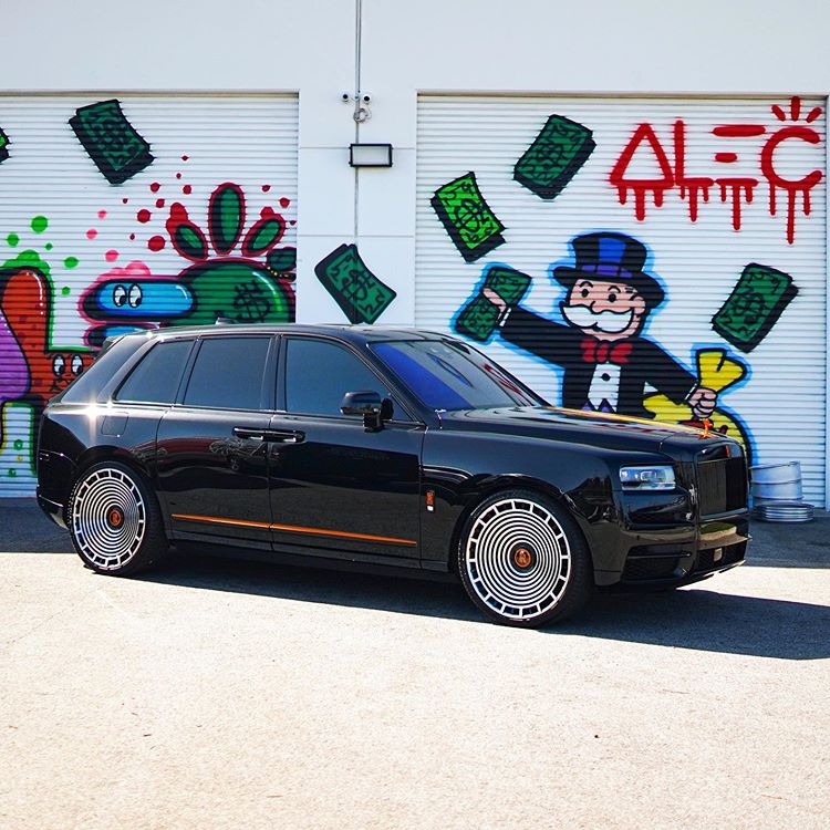 Rolls Royce Cullinan on the new Forgiato Parlante-ECL Wheels 🔊