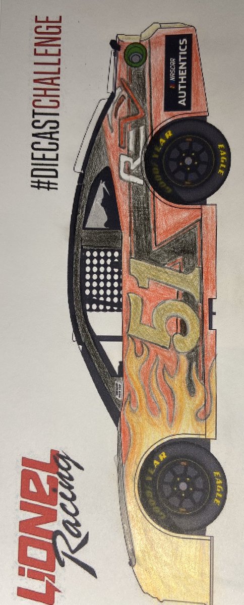 fb_designs27's tweet photo. Here is a @JCR_Clements51 @JClements51 firefighters tribute concept scheme sponsored by @revgroupinc. #diecastchallenge @Lionel_Racing https://t.co/Zh1CflGog3