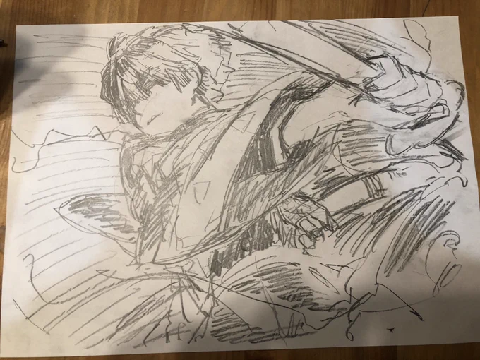 娘からのいいね欲しさに描いた善逸くんw 