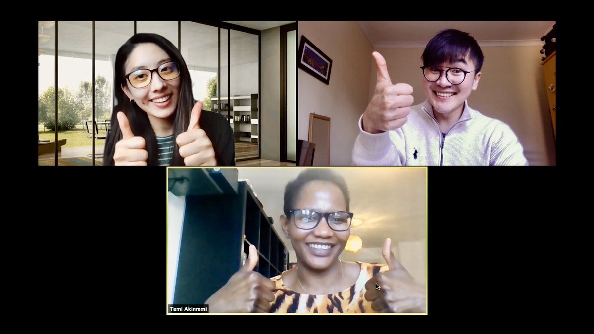 OakPattanapong's tweet photo. Very nice catching up with @yooriikim and @Temi_Akinremi to discuss our previous @productivityNW funded project and the next steps! Stay safe! https://t.co/1416jjesAN