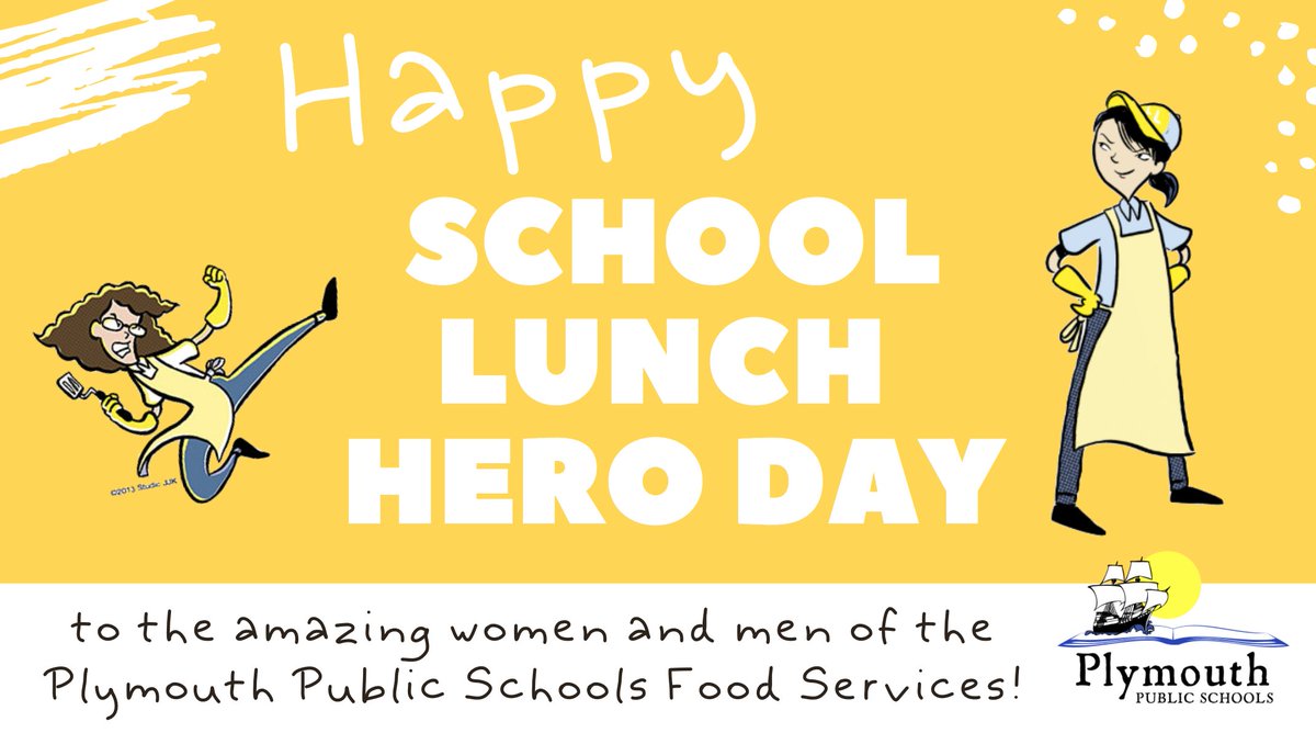 Governor Baker proclaimed May 1st to be #SchoolLunchHeroDay. So today, we'll be celebrating the amazing women and men of our Food Services for the tremendous impact they have on our students and staff each and EVERY DAY!! Give a shout out to your School Lunch Hero! 💛