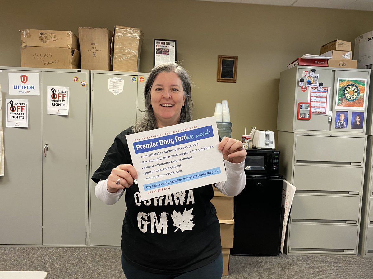Hey <a href="/fordnation/">Doug Ford</a>  #fixLTCFord #unifor