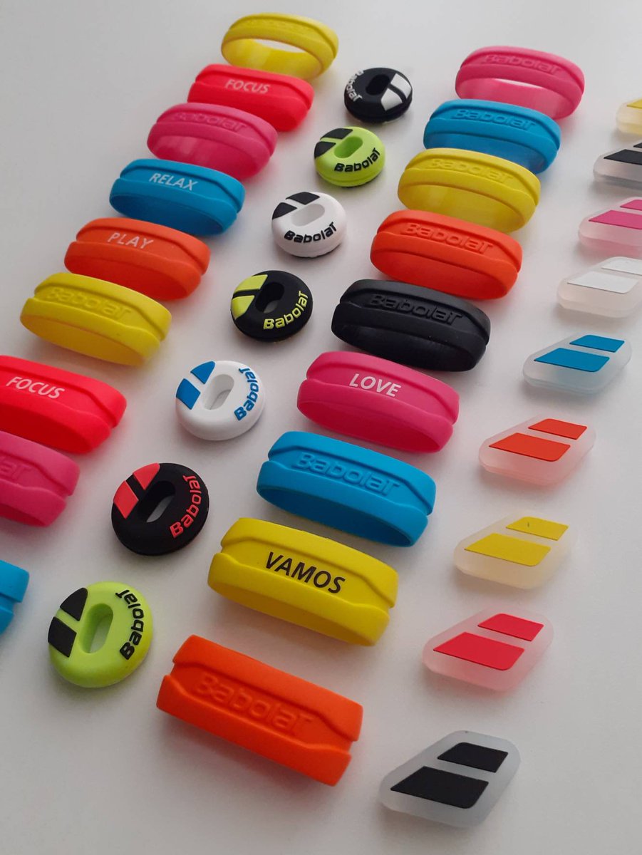 Babolat_VZLA's tweet photo. @babolat te ofrece coloridos modelos de #antivibradores y #CustomRing
#TeamBabolat #BabolatFamily #Babolat #Tenis #Tennis #PureAero #PureDrive #PureStrike #RPM #SynGut #Venezuela https://t.co/Fi6MNSuoas