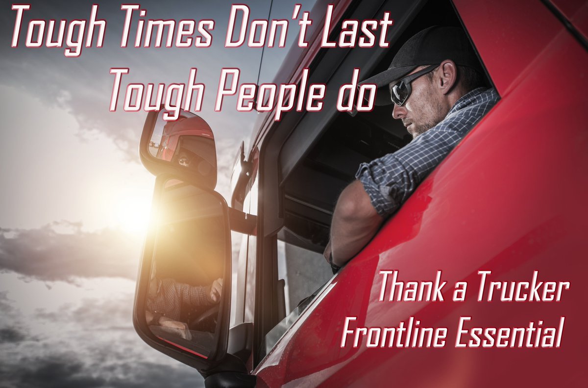Thanks to all these hard working Men and Women! 

#thankatrucker #TruckDriver #Trucking #EssentialWorkers 
#AmericaWorksTogether #freight #SupplyWarriors