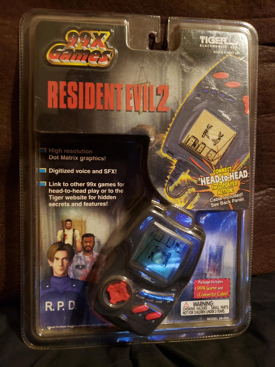 resident evil 2 tiger electronics