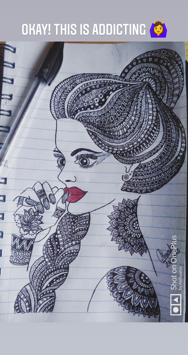 AishwaryaInamd1's tweet photo. Trying to keep the creativity flow during the quarantine!
#QuarantineLife https://t.co/ugjQSX6qbt