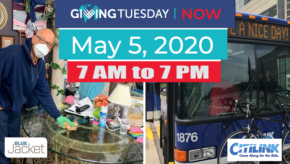 BlueJacketInc's tweet image. We have some exciting news! Blue Jacket has been accepted to appear on the Community Foundation of Greater Fort Wayne’s website during #givingtuesdaynow on  May 5th! We will reveal our plans for all funds raised in a  Facebook live on Monday at Noon.