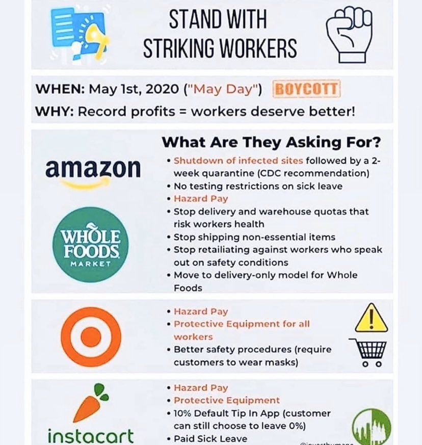 CTULocal1's tweet image. If we don’t get it, shut it down Virtually. #MayDayStrike