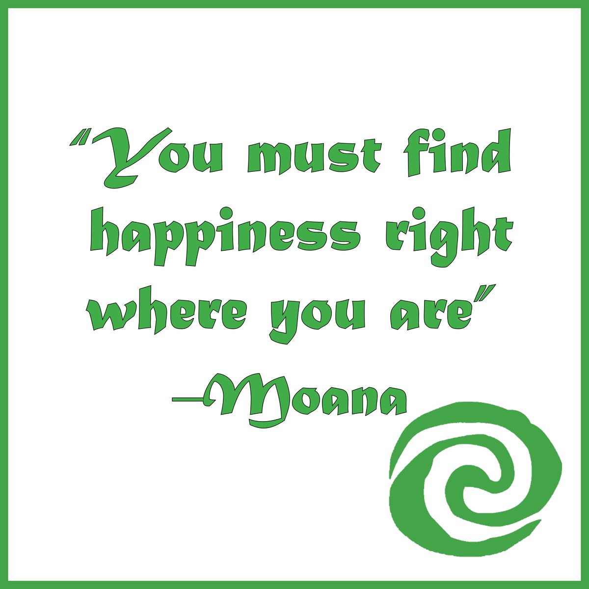 RainbowMi's tweet photo. Disney gives us so much inspiration!

What is your favorite Disney quote?

#moana #disneyquote #moanaquote #happiness #staypostitive #giveback #charity #dogood #Michigan #rainbowconnectionmi https://t.co/VlxUuFGKz9