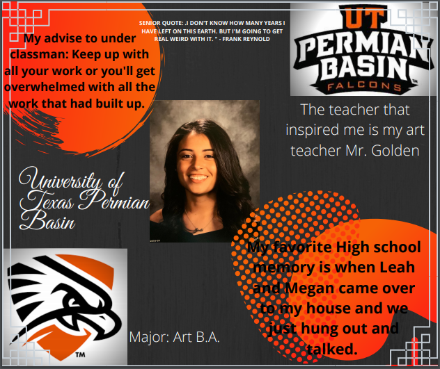 OCA_AVID's tweet photo. Aliyah is committed to UTPB!
#ocaavid #AVIDspiritweek #collegesigningday
@ECISD_AVID4ALL
@AVID4College
@EctorCountyISD https://t.co/9CBRx9tRR7