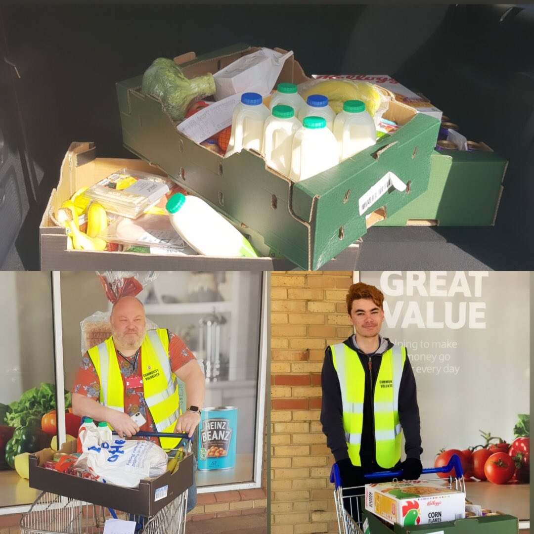 PBLabourUK's tweet photo. Newest team member Guy out with Chris & Chris shopping for the shielded. The #Furzefield Councillors found themselves with shopping trips in double figures today. So, they roped in the ever marvellous Hertsmere CLP Youth Officer for help! Well done Guy for stepping up! https://t.co/l3FYPt9ZJS