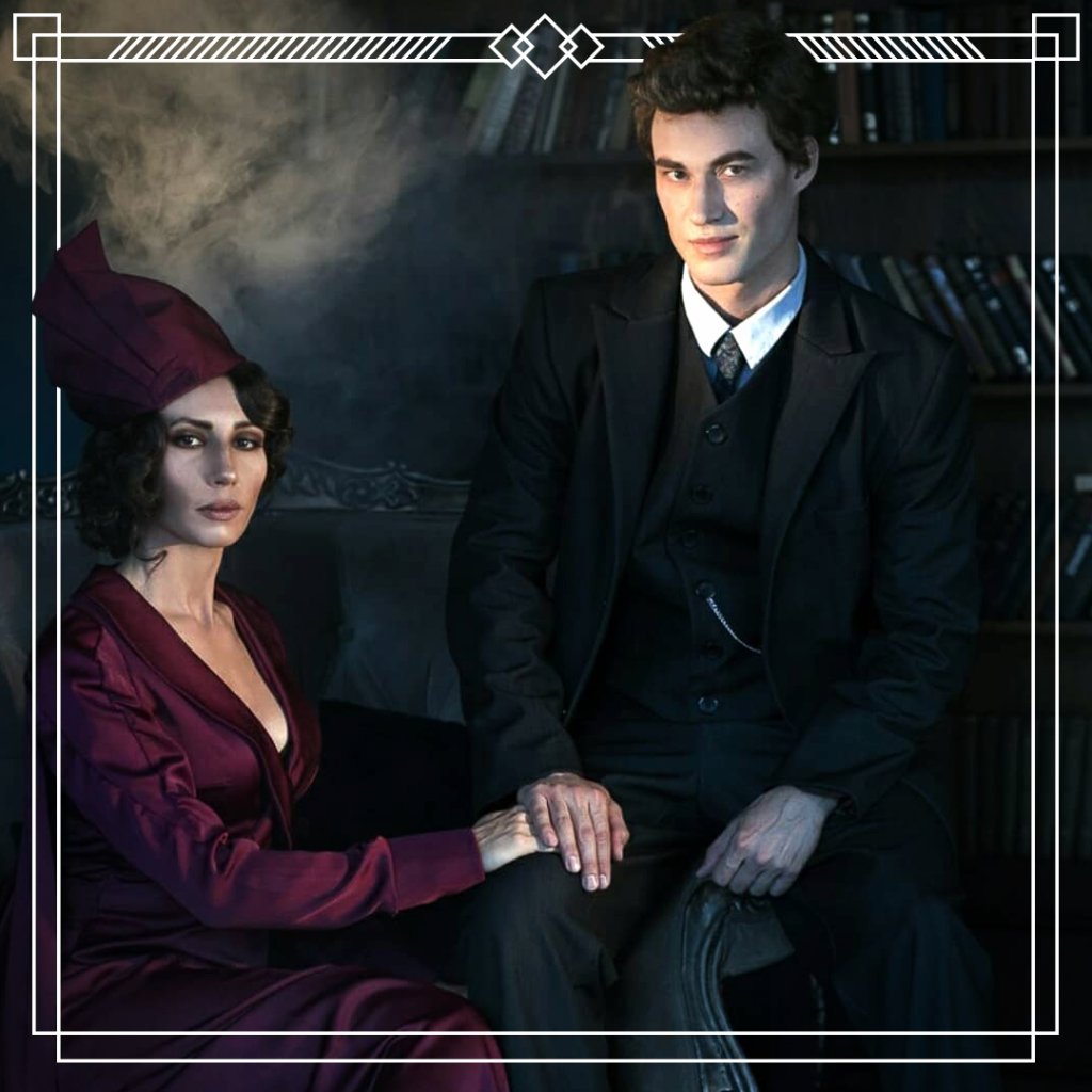 FantasticBeasts's tweet photo. "Leta and Theseus show us a real relationship without the masks. We believe in their love and wanted to show their emotions in our cosplay." #FantasticFans [✨: juliyamatveichuk and sergeismerdov 📷 : sao_spb2] https://t.co/MLbOky2sRA