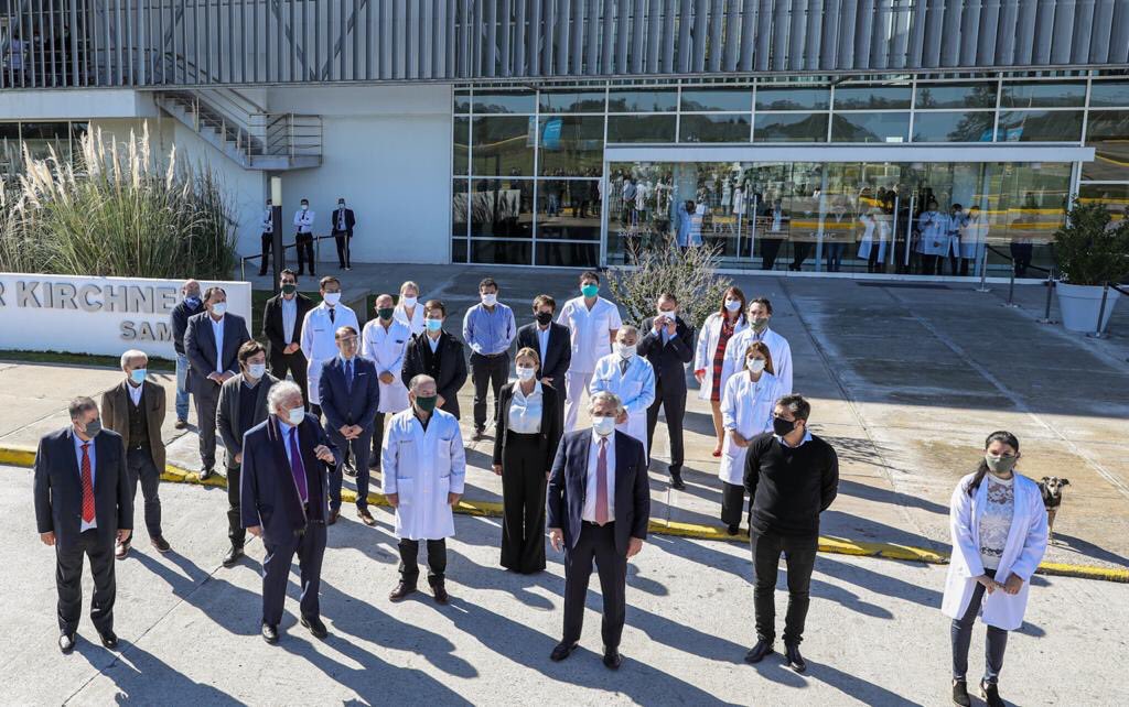 Inauguración ampliación Hospital Cuenca Alta SAMIC Alta Complejidad Nestor Kirchner