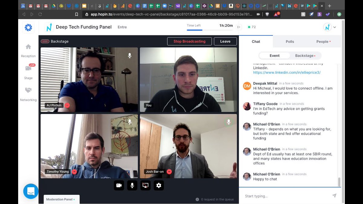 #ICYMI we've got a replay of our Deep Tech Funding Panel with <a href="/timy0ung/">Tim Young</a> of <a href="/EniacVC/">Eniac Ventures</a>, Adam Plotkin of <a href="/ffvc/">ff Venture Capital</a> &amp; <a href="/FedfundingBarOn/">Josh Bar-On</a> from <a href="/EPFunding/">Eagle Point Funding</a> 

Watch it here: ow.ly/3IDZ50ztC3T