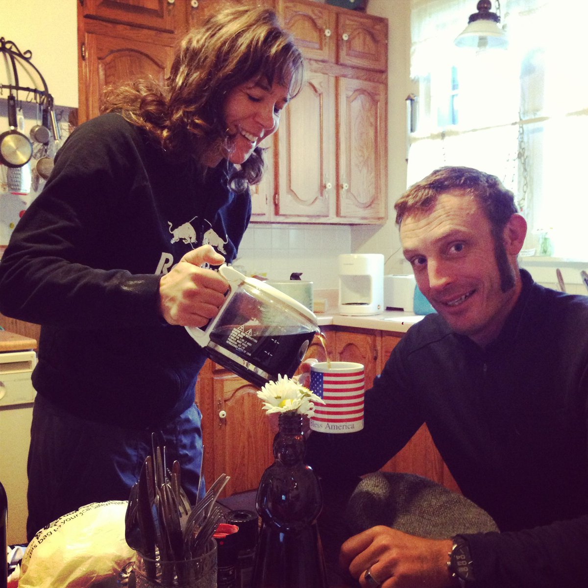 YuriHauswald's tweet photo. Thankfully we’ve known each other for over a decade cuz I’m going to get up close &amp; personal w/the Queen of Pain, @rebeccarusch, on @ridewtb’s IG Live a/b saddle choice, bike fit, all things #gravel, &amp; training for her #GiddyUpForGood Challenge. Join us at 5pm PDT 🍺 #GUFORIT https://t.co/WjsEDfoNZJ