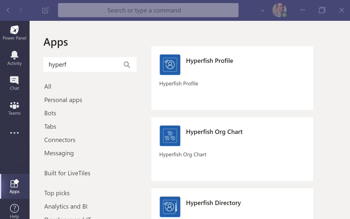 In case you're wondering what our app looks like in #MSTeams 😉

Learn more about how we can support your #MicrosoftTeams experience at livetiles.nyc/teams-support-…

#WFH #CollaborationTools #EmployeeEngagement #AD #ProfileManagement #EmployeeData #VirtualAssistants #Chatbots