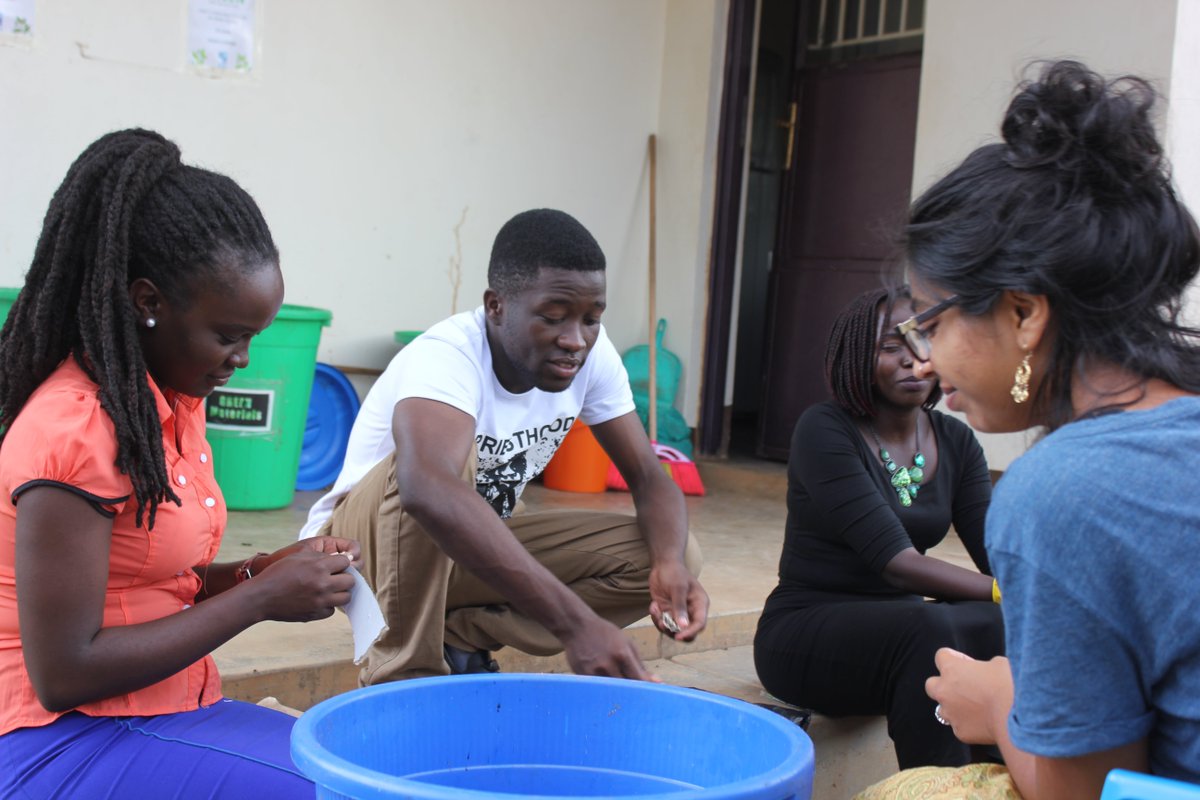 CEEDConcordia's tweet photo. May's alumni shoutout is Opwonya Michael ๐ In 2018, he worked hard as part of the Environmental Sustainability Project, implementing composts at CEED Uganda and elementary schools, and tree planting around Gulu! Thanks for the hard work and bright smile! ๐ #ceedlings #ugandan https://t.co/kydODt6dyh