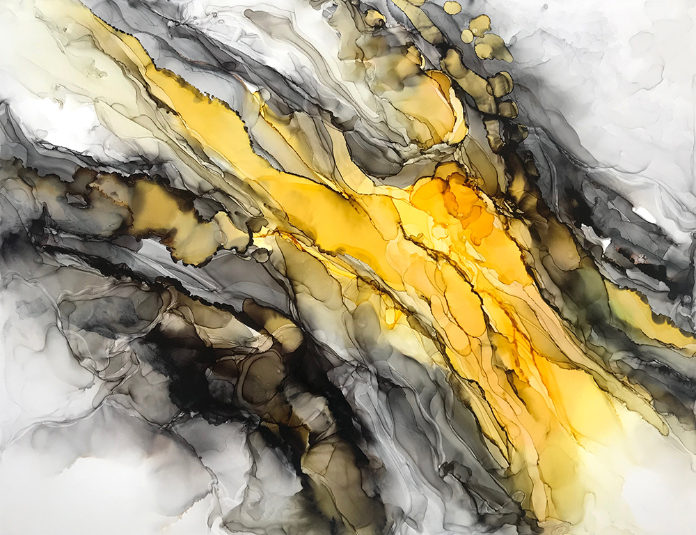 StratArtFair's tweet photo. Today, the Stratford Art Fair was due to start, but the coronavirus has scuppered that. Instead, over the next few days, we're going to show you some work from the artists who would have been exhibiting. First up is @silviaboev with 'Healing time'...@Shottery @TheBardsHospice https://t.co/UXpTtadU42