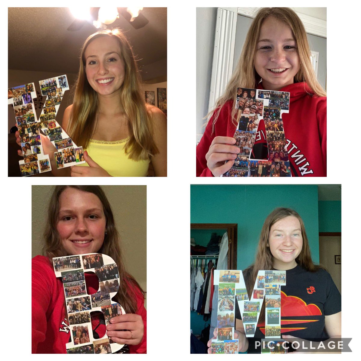 WsetGirlsSoccer's tweet photo. Couldn’t forget about senior gifts😝 We love our seniors and we will miss y’all😭❤️ Once a Husky always a Husky💛⚽️ #huskynation https://t.co/xwBhdkEnFv
