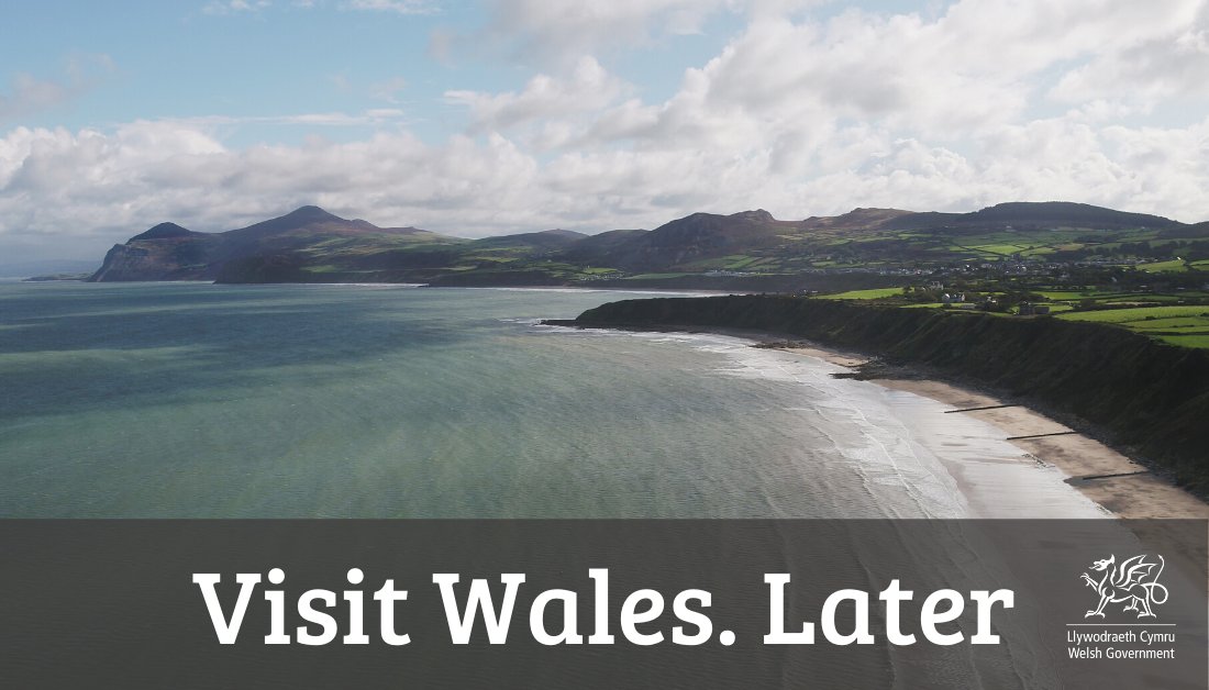 WelshGovernment's tweet photo. For now, you must avoid all non-essential travel.
 
Travelling to holiday home or a second home is not permitted. Police have powers to enforce this.
 
Please stay local for now, and help stop the spread of coronavirus.
 
Stay home. Lives depend on it.

#StayHome https://t.co/kiYatHre2G