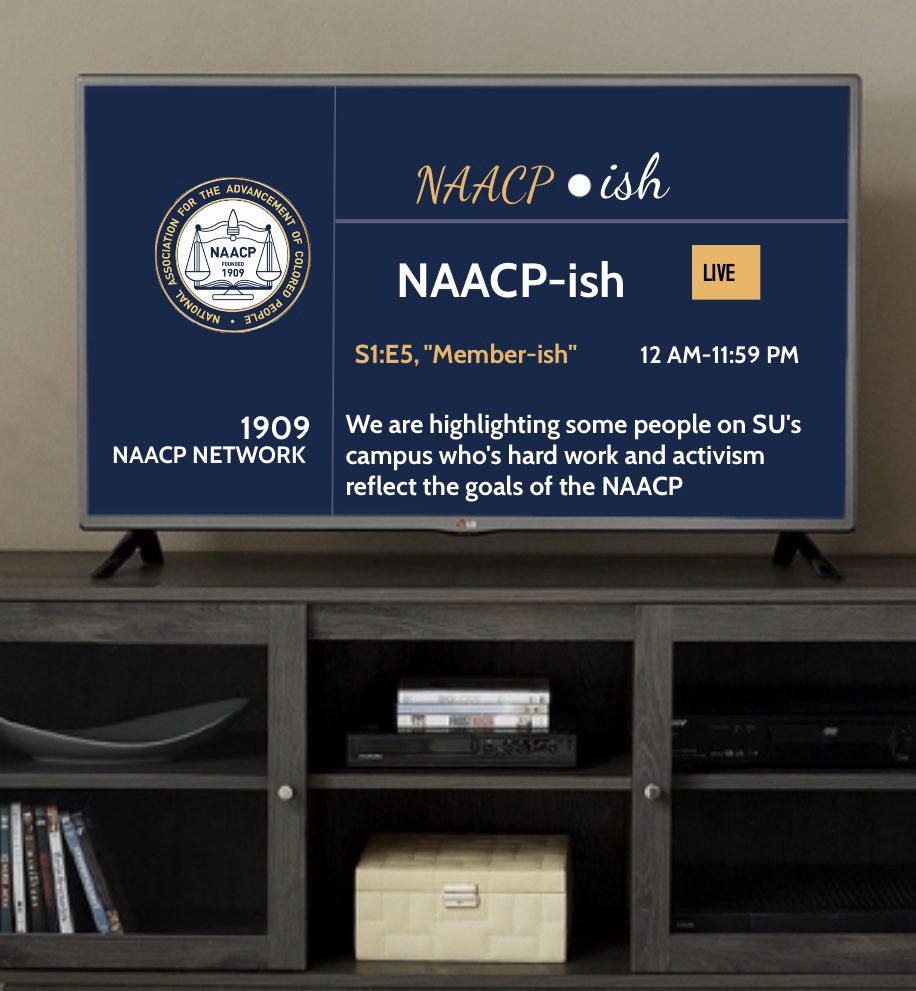 S1:E5 “Member-ish” Today is the final day of NAACP week. So it is only right that we recognize students at Salisbury that embody the mission of the NAACP in their own way! Check our Instagram story throughout the day to see these wonderful people. 

IG: <a href="/NAACP_SU/">Salisbury U NAACP</a>