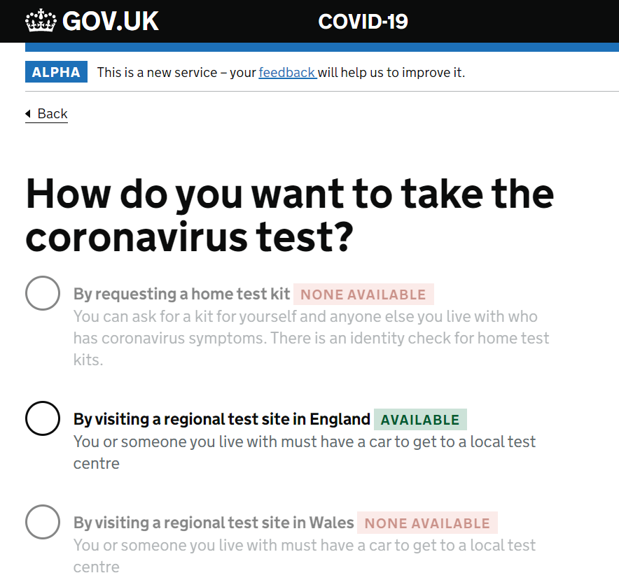 cov_ehealth's tweet photo. @DHSCgovuk At the risk of repeating myself:

100,000 tests != 100,000 people tested.

Not to mention, "book[ing] a test online now" doesn't work very well!

https://t.co/whhgWd2FMO

#Covid19UK #MassPeriodicTesting? https://t.co/UkGybd6xd1