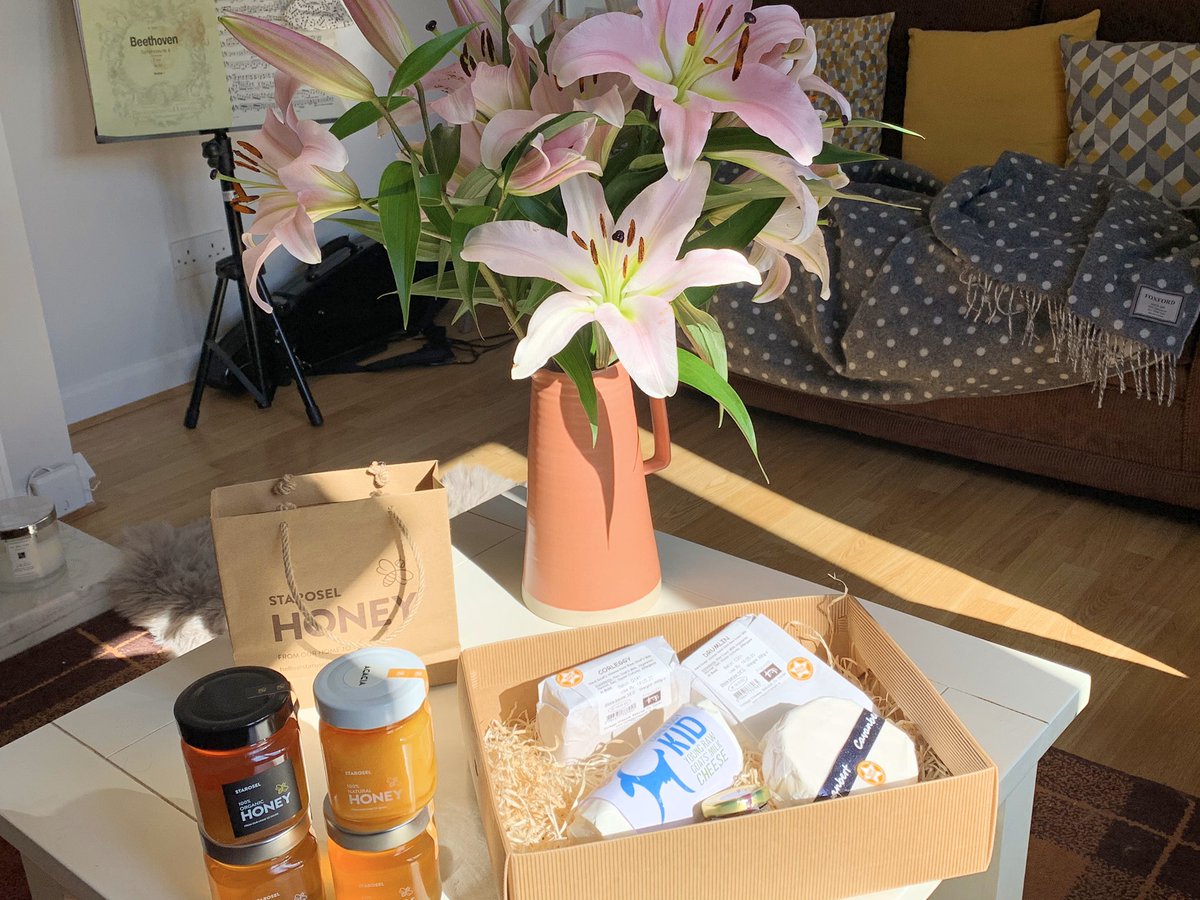 Great start to the long weekend! Deliveries just arrived to the doorstep from <a href="/wearedoorstep/">The Doorstep Market</a> 📦

Looking forward to indulging in some <a href="/CorleggyCheese/">Corleggy Cheeses</a> &amp; <a href="/staroselhoney/">Starosel Honey</a>.

#StayHomeShopLocal #Covid_19 #MayDay #FridayFeeling