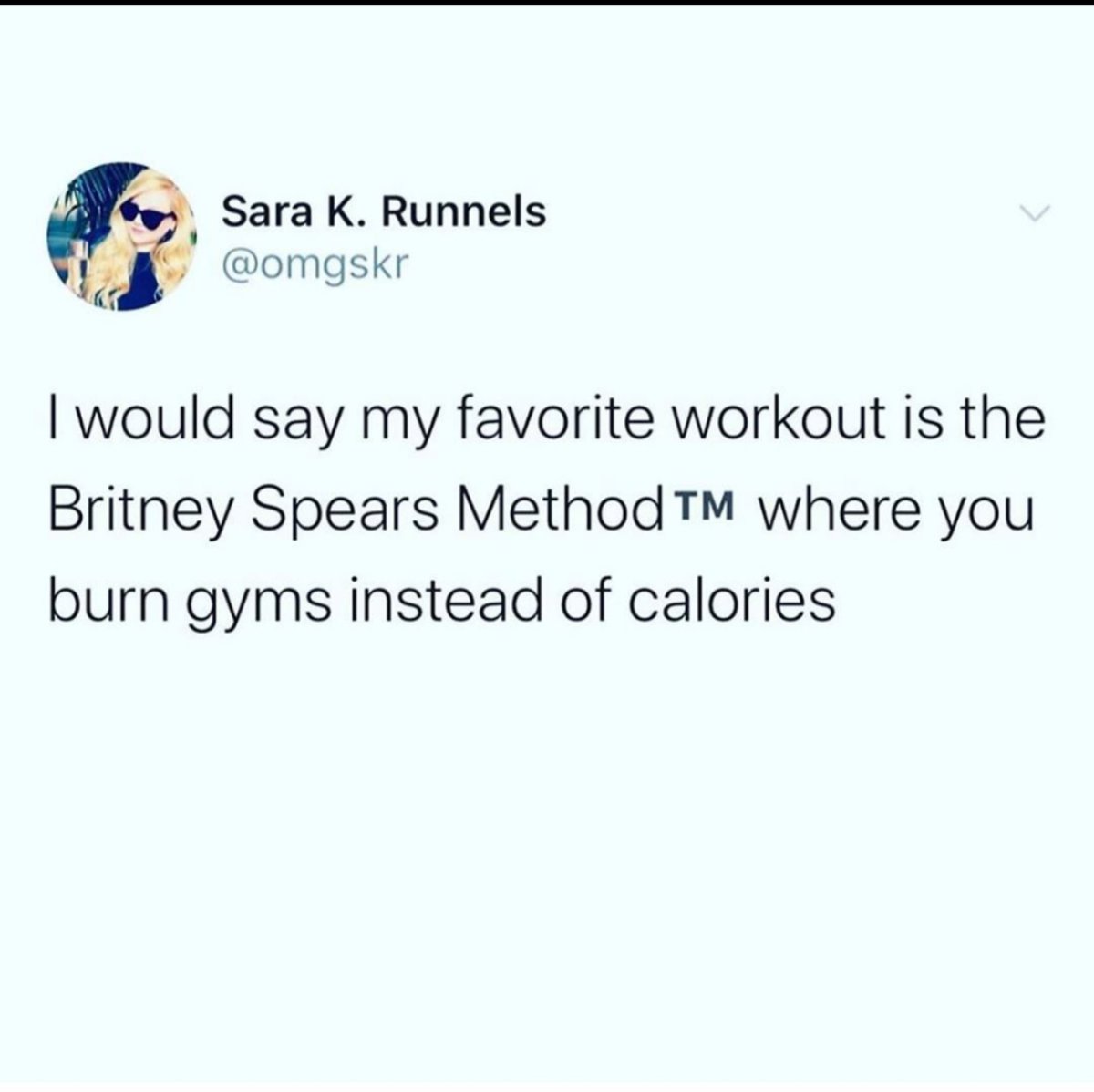 Kevin C Klatt Phd Rd On Twitter Britney Spears Admitting That She Burnt Down Her Home Gym And The Resulting Candles Memes Are Getting Me Through This Week Of Quarantine