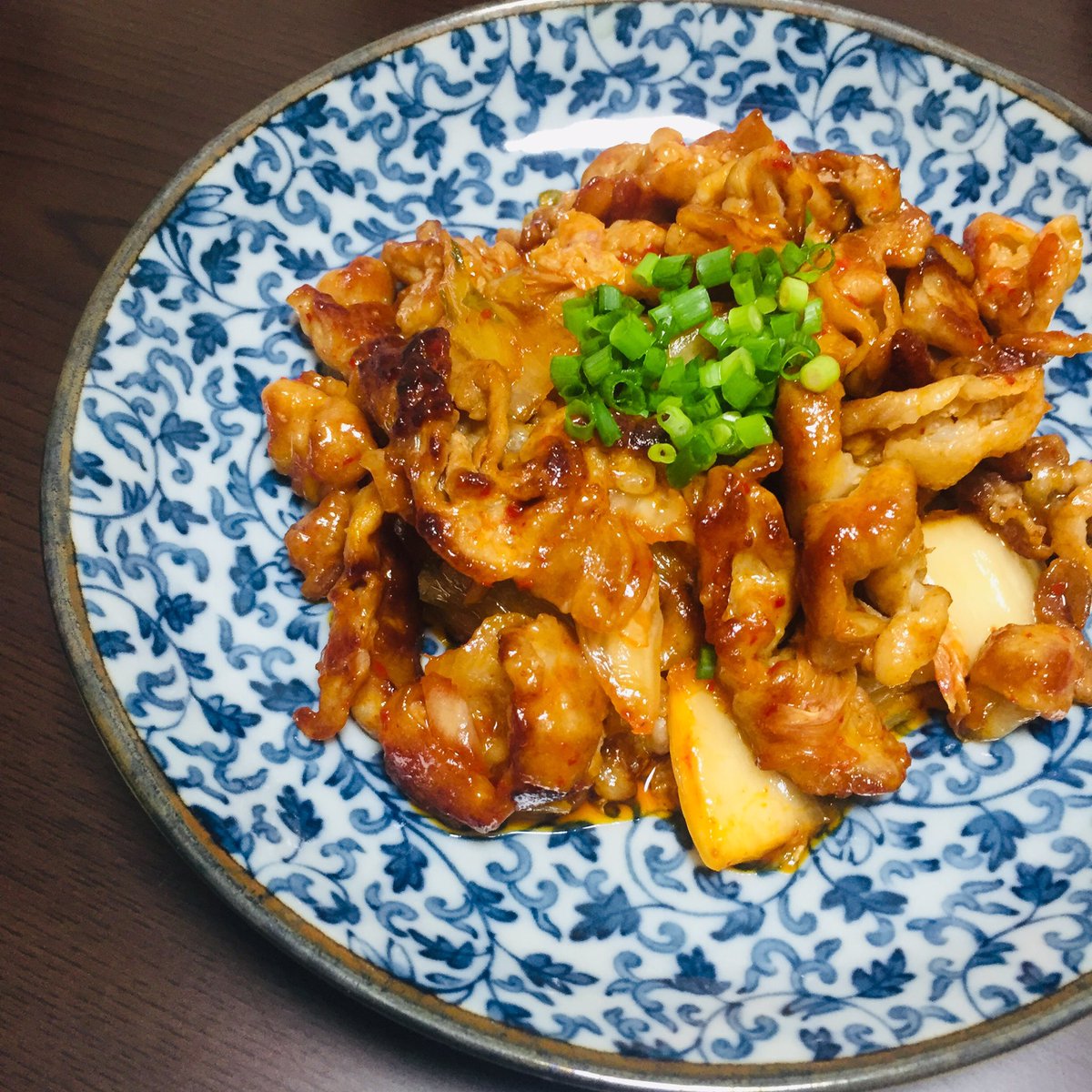 Coco S Kitchen 本日の晩ごはんは 豚キムチ サムゲタン サラダ 豚肉とニンニクの芽炒めとマカロニサラダのあまり ごはんでした 今日作った2品とも本格的なお味に仕上がり 美味しく幸せでした おうちごはん 晩ごはん 豚キムチ サムゲタン 参