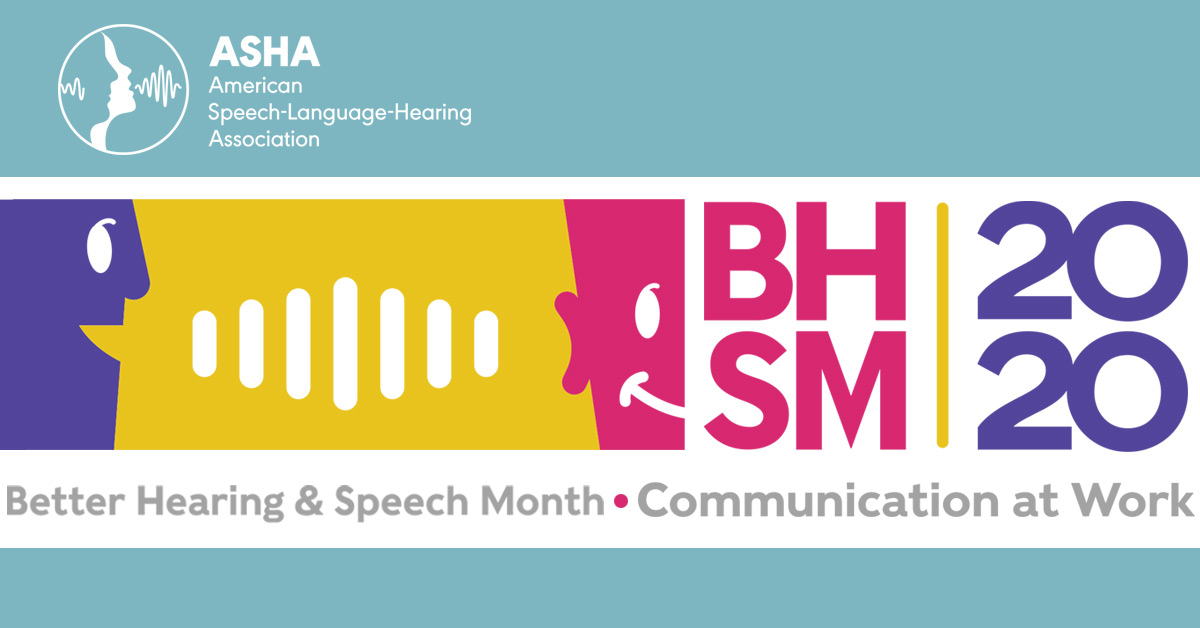 May is #BHSM--and all month long we will be providing information as it relates to COVID-19, communication disorders, and the professions. Sign up for our social media contest! It's free, easy, and a great grassroots way to build awareness! asha.socialtoaster.com