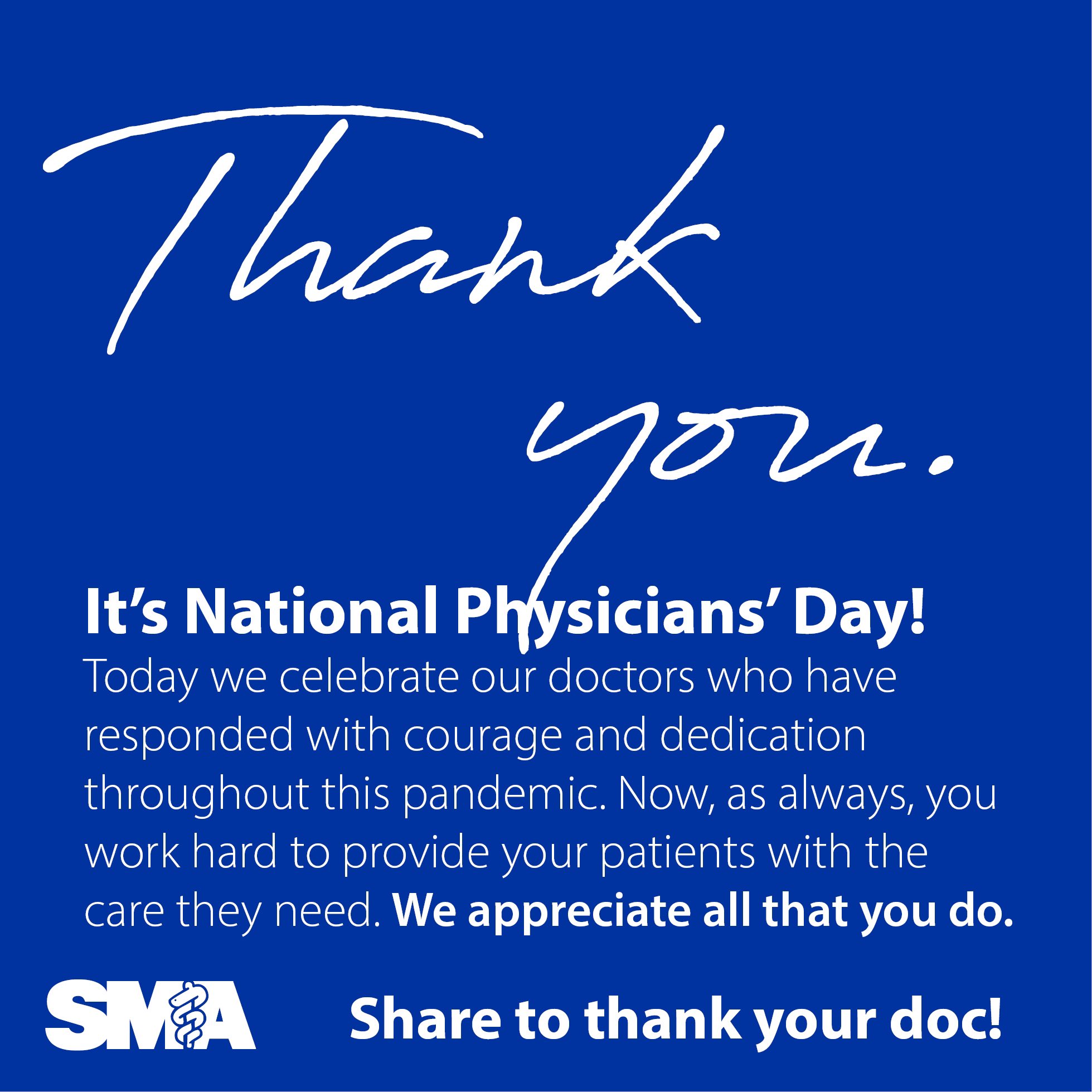 Sask Medical Assoc. on Twitter "It’s National Physicians’ Day in