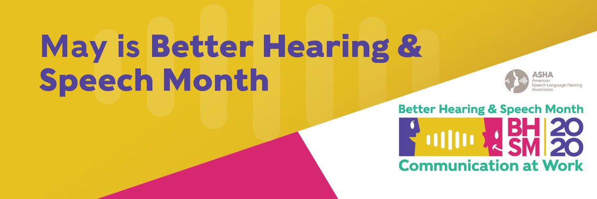 MrsM_SLP's tweet image. May is Better Hearing &amp;amp; Speech Month! Throughout the month, I will be posting tips on how to increase communication skills at home! Use the hashtag #BHSM2020 and show me how you’re using your best communication skills! 🗣👂🏻💕#OtsegoKnights #CommunicationAtWork