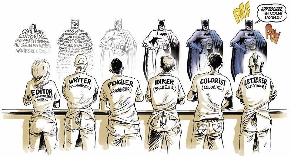 ComicLab_Col's tweet photo. En el #DíaDelTrabajador queremos reconocer la gran labor que desempeñan todos los agentes de la cadena de producción de historietas, quienes hacen de la literatura gráfica un escenario dinámico, creador de mundos y experiencias inolvidables para todos
#ComicLab #historieta #comic https://t.co/1GrBaf9g07