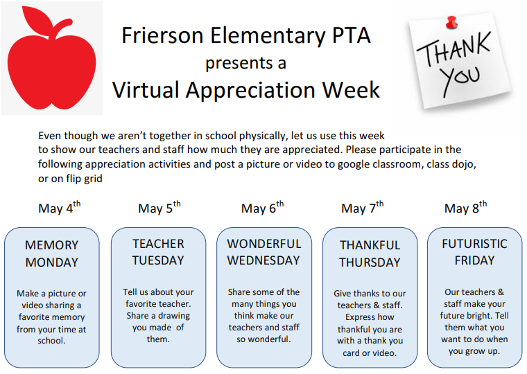 Edith L. Frierson Elementary School tweet media