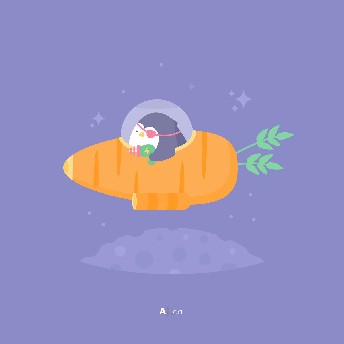 geekchicalex's tweet image. Mal is quite the notorious bounty hunter. He protects the universe by stopping the star-stealing bandits in his C Wing! Ever seen a shooting star? That could be Mal, keeping our stars safe & night sky full of twinkles & wonder!
@procreate #artmash - carrot, bounty hunter & moon!