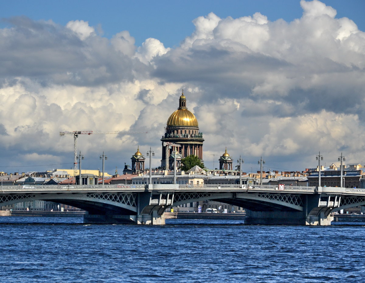 Санкт-Петербург мосты днем