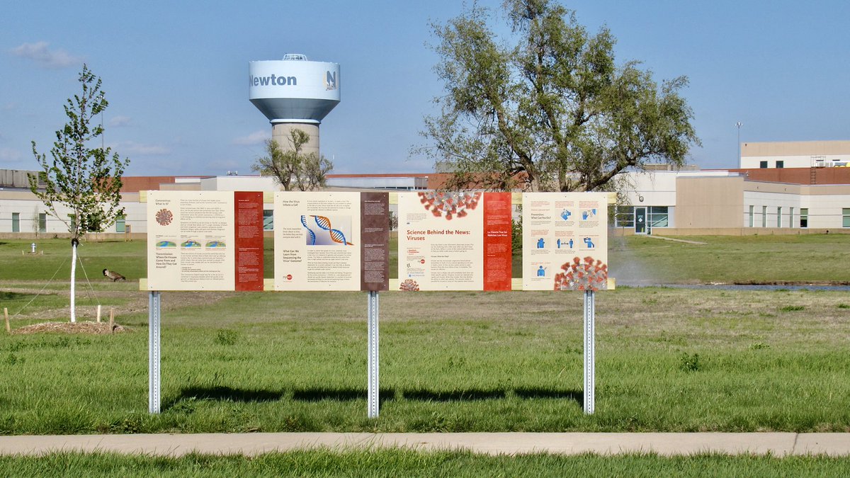 Take a refreshing walk around the Fit Trail that’s part of Newton Medical Center’s Healthy Lifestyle Campus. The poster exhibition “Science in the News: the Coronavirus” is installed along the walking path. Learn the facts in this special exhibit developed by NYSCI.